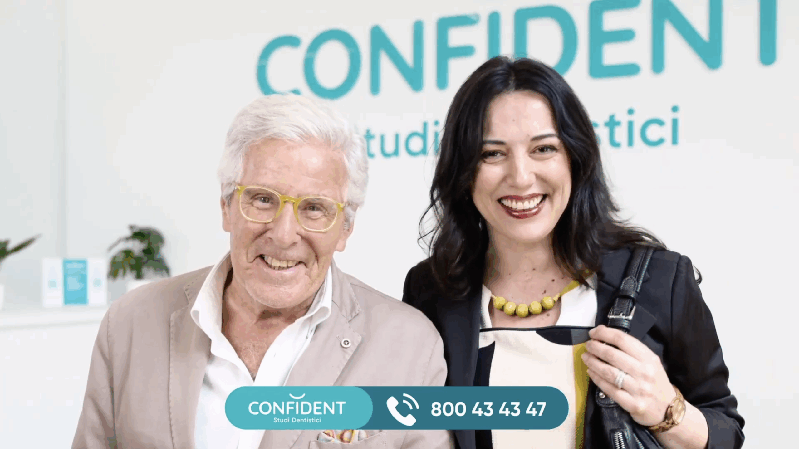 Campagna Marketing Therapy per Confident - Sorridere è semplice