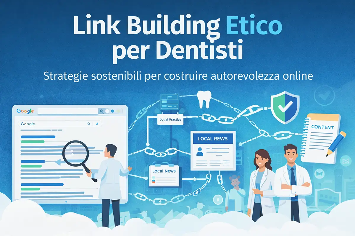 Link Building per Studi Odontoiatrici - Strategie, Opportunità e Rischi da Conoscere - Marketing Therapy