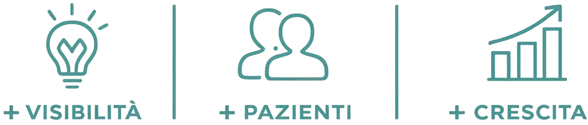 Più visibilità, più pazienti, più crescita per lo studio